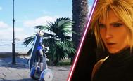 Cloud on a Segway in the latest Final Fantasy 7 Rebirth trailer.